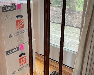 Baker Furniture Mahogany Display Pedestal. Measures 41.5" H x 12" D. Photo 1 of 2. 