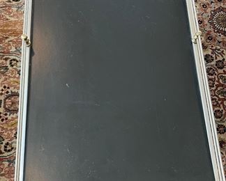 Tray Table with Brass Gallery. Photo 3 of 3.  