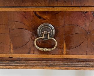 Colony Double Drawer Antique Reproduction Console. Measures 62" W x 12" D. Photo 2 of 3. 