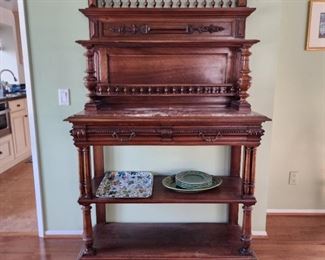 Circa 1880s French dessert server