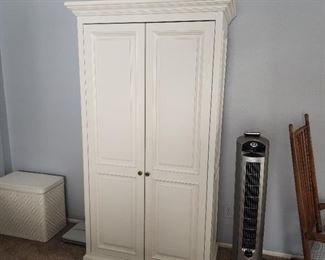 White armoire