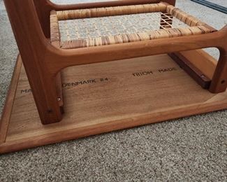 Trioh Mobler Danish Modern teak end table