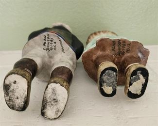 C. Alan Johnson figurines: Matthew and Rachel