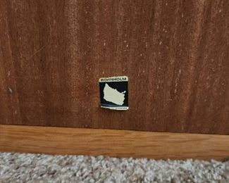 Made in Denmark console table entertainment unit on casters