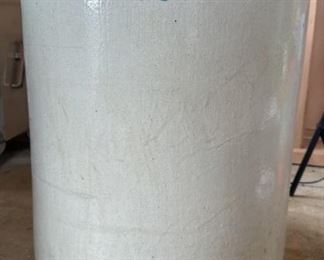 Antique 20 Gallon Stoneware Crock Very Heavy