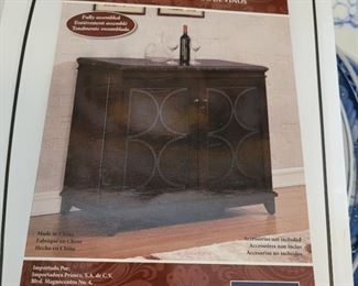 Tresanti Wine refrigerator and serving bar!