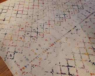 Bodrum 9' x 12' Turkey machine made light multi colored rug