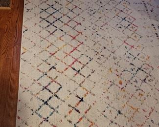 Bodrum 9' x 12' Turkey machine made light multi colored rug