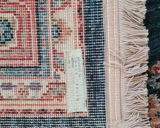 Karastan Sovereign 'Sultane' 43" x 6' New Zealand wool pile made in USA in office