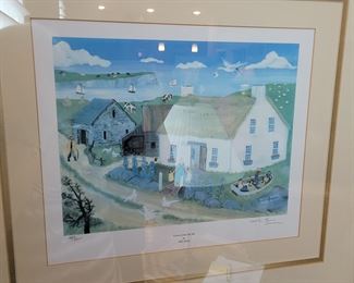 Will Moses, "Visitors from the Sky" 483/1000, great-grandson of Grandma Moses