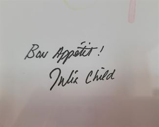 Julia Child signature