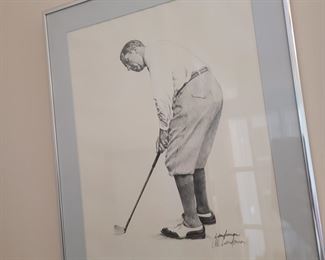 Golf art