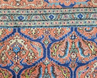 Bidjar rug from Iran, 80" x 10', mid 20th century, very good condition, documentation from Shaia Oriental Rugs of Williamsburg with a Fair Market Value of $6000