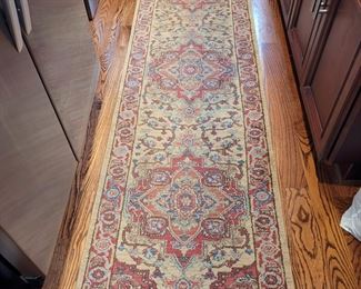 Safeveih Mahal made in Turkey runner rug 2'2" x 8' in kitchen