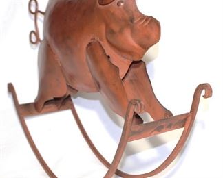 unique iron sculpture 