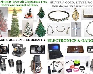 a bit of sterling silver,14k gold,and costume jewelry