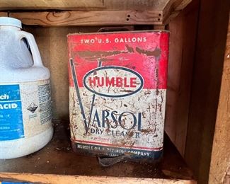 Old Humble Varsol can