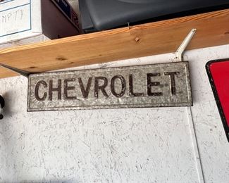 Chevrolet sign