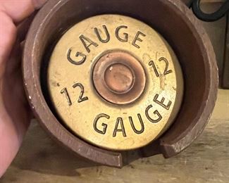 Two 12 gauge coasters… because, uh. Guns! Ok, They are pretty cool. 