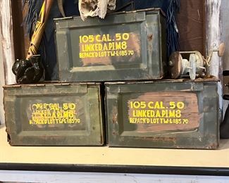 Ammo boxes.  So many uses. 