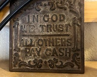 Yep. In this the age of plagues and rampant digital fraud we have gone to cash only and been operating that was for about 2 years now. We will happily hold your items while you run to an ATM if you need to, but we take tons of photos so you can see what’s here… if you’re coming with your eye on a, or multiple certain items then we strongly encourage you to come prepared to purchase by bringing cash.