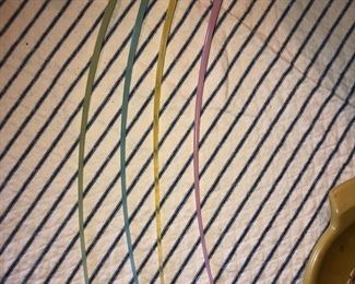 Vintage Tupper ice tea spoons