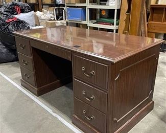 Five drawer desk 30 x 60 x 30 in will not be assembled