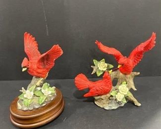 The Bird Sanctuary musical with ceramic figurine
