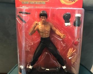 Bruce Lee Enter the Dragon figures