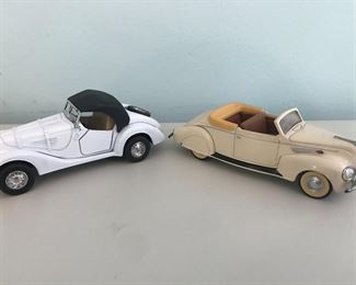 White car- Unknown & Matchbox- Models of Yesteryear 1938 Lincoln-Zephyr