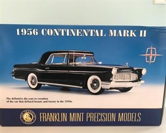 Franklin Mint 1956 Continental Mark II- Foam casing never opened