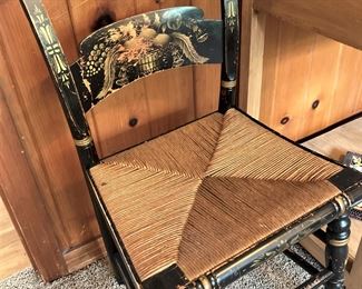 One of four Hitchcock chairs (as is)