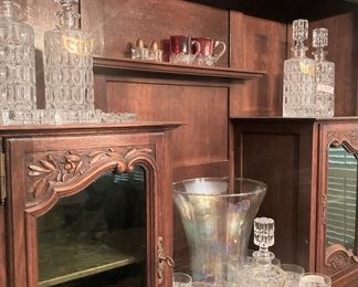 French Country breakfront