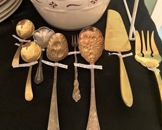 More serving utensils