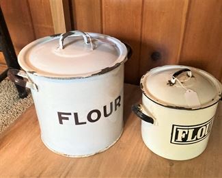 Vintage enamel ware