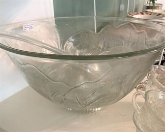 Punch bowl and cups