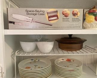 Electric knife; more dishes