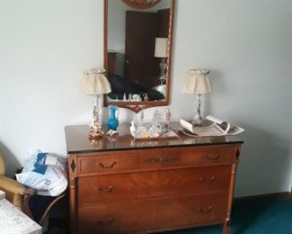Dresser with Mirror 