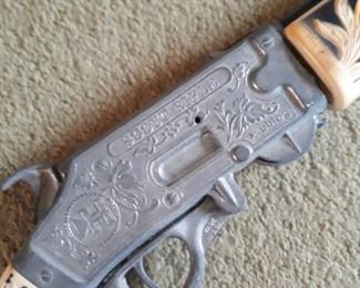 Hubley 
Cap gun.  Scout Rifle 
