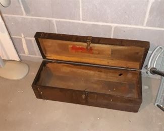 Another vintage  tool box