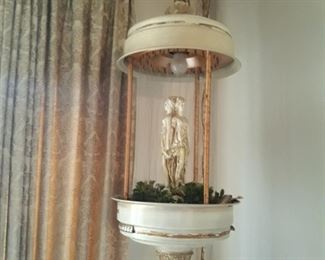 Vintage Figural oil Lamp