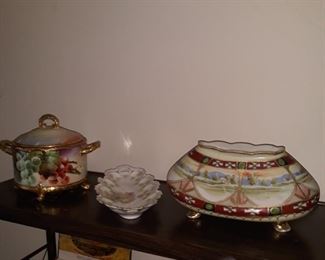 Hand painted  porcelain 