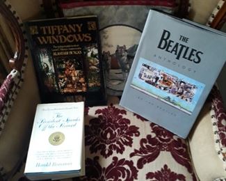 Oversized books
Beatles and Tiffany Windows