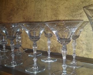 Elegant glassware 