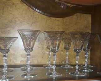 Elegant glassware 