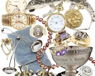 Buy Sell Appraise Jewelry Diamonds Silver Watch Auction 322 WM