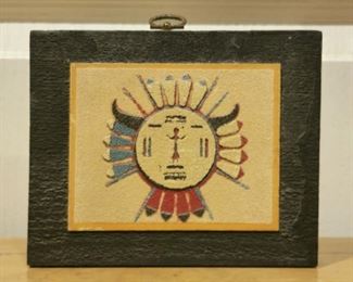 Vintage Native American Chiricalhua Sun (Apache)