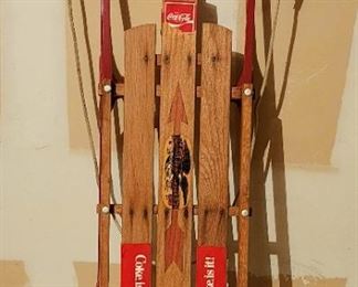 Flexible Flyer Wooden Sled