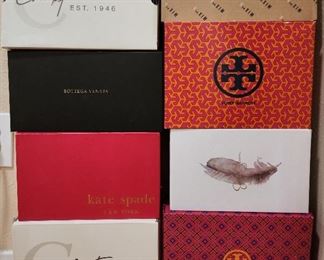 Boxes of shoes 