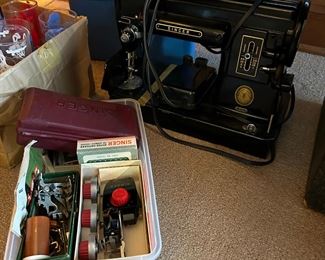 Vintage Singer sewing machine